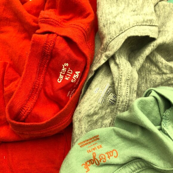 Boys 5T Long Sleeve T Shirts BUNDLE Sweatshirts H&M Oshkosh Gap Mix Fall Winter - Picture 5 of 11